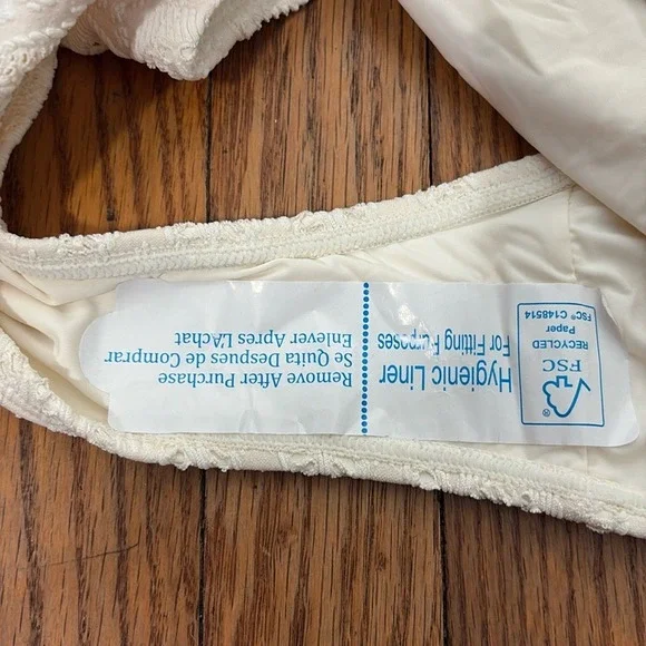 Andie The Amalfi One Piece LT Swimsuit Gardenia Cream sz M tall long torso NWT - Picture 6 of 8